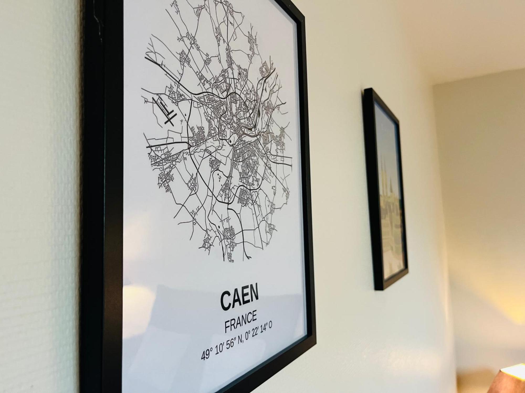 Le 6 Appartement Centre-Ville Caen - Port Екстер'єр фото